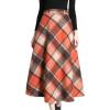 Plaid Orange