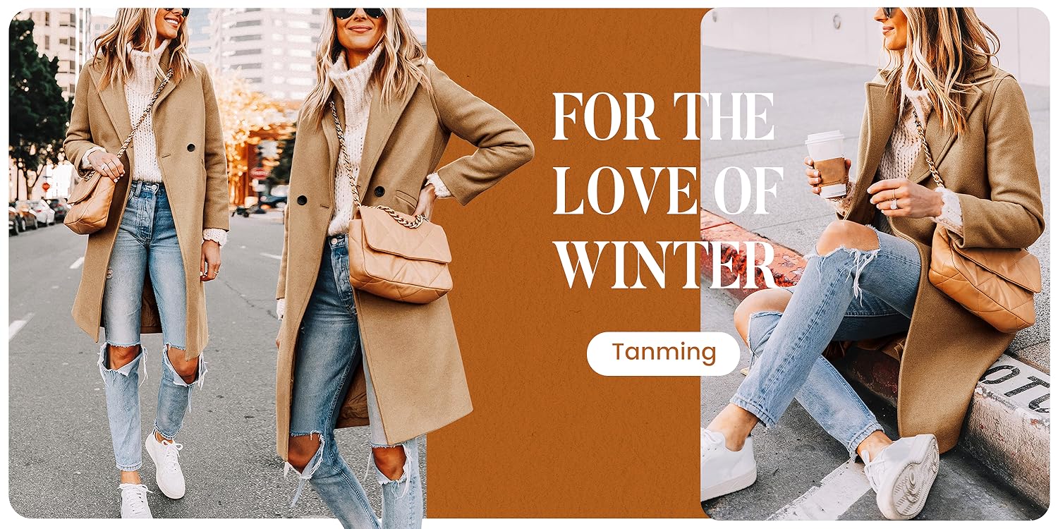 Shop Tanming Online – Women’s Wool Coat Jacket Puffer Vest
