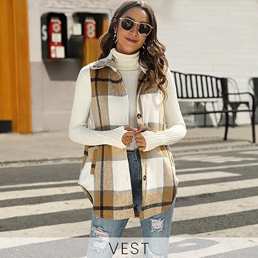Shop Tanming Online – Women’s Wool Coat Jacket Puffer Vest
